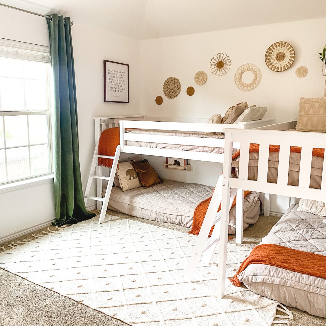 Bunk bed bedding on sale sets for girl