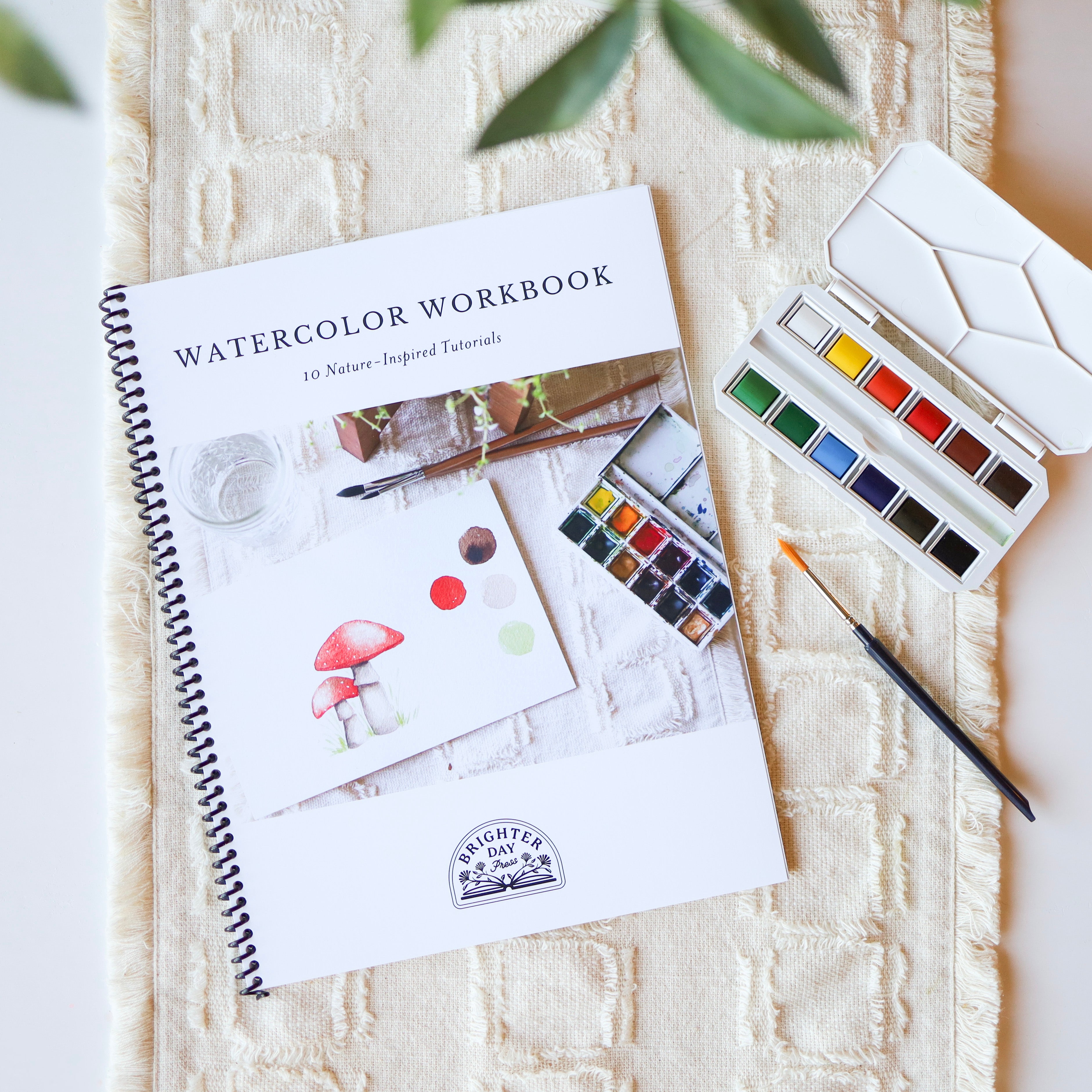 Watercolor Workbook: Nature – Brighter Day Press