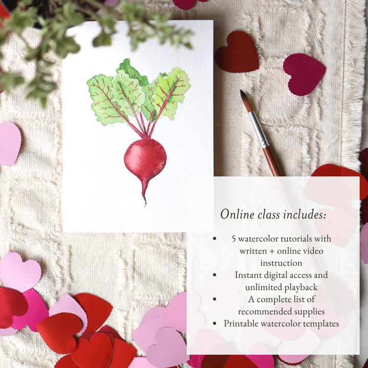 Watercolor Class: Funny Valentine's Day Cards