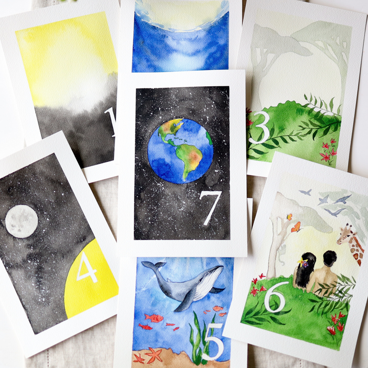 Creation Story Watercolor Class