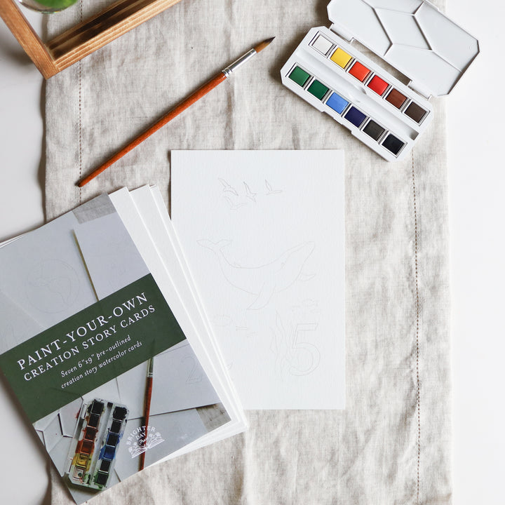 Creation Story Watercolor Class