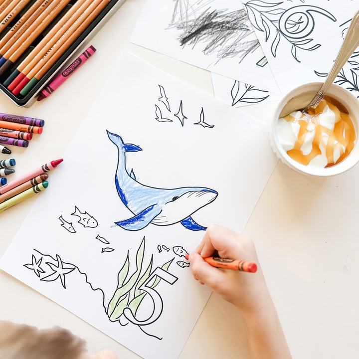 Creation Story Watercolor Class