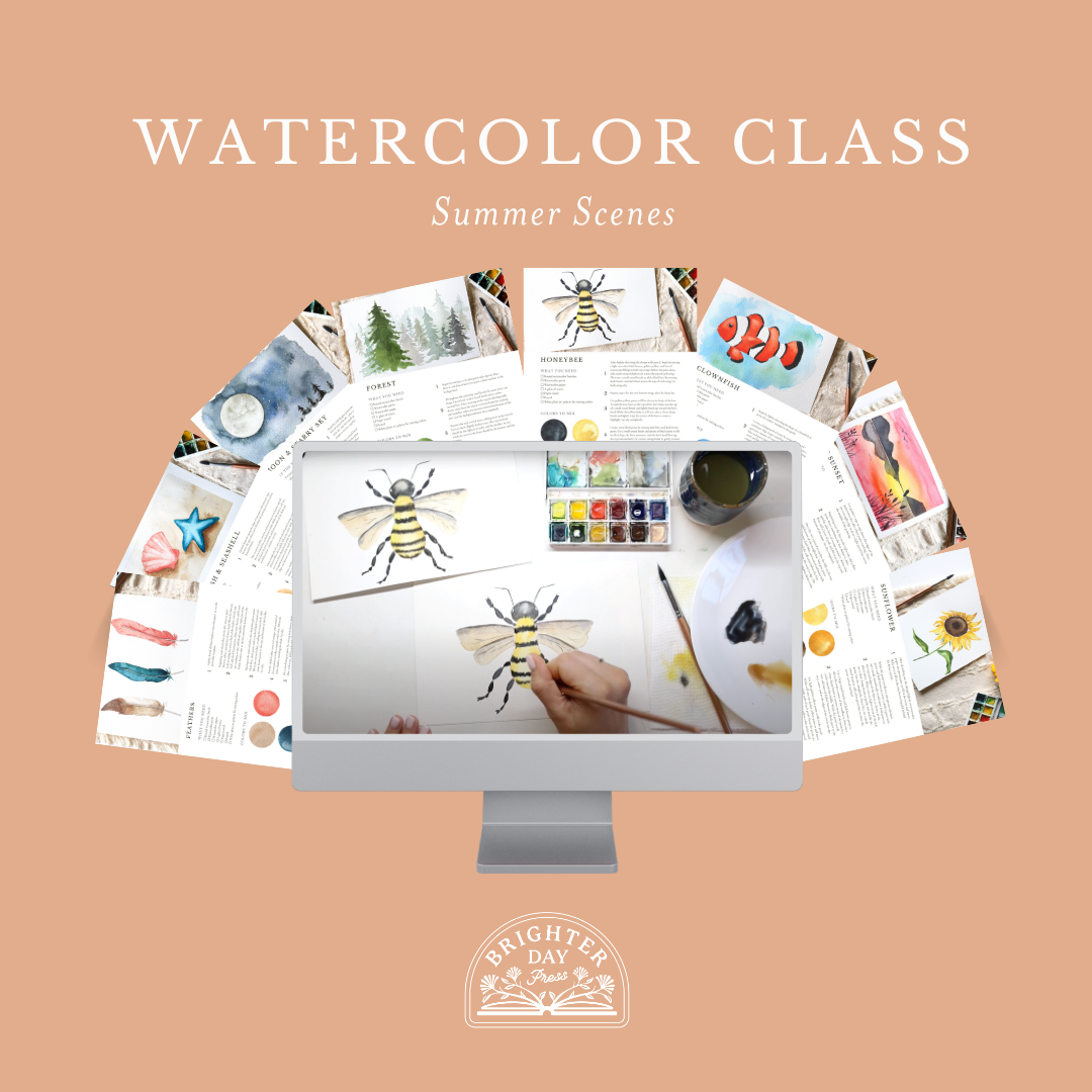 Watercolor Class: 8 Summer-Inspired Scenes