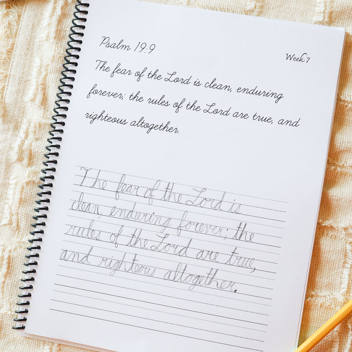 Copywork Book for Morning Time Vol. 1 - Cursive