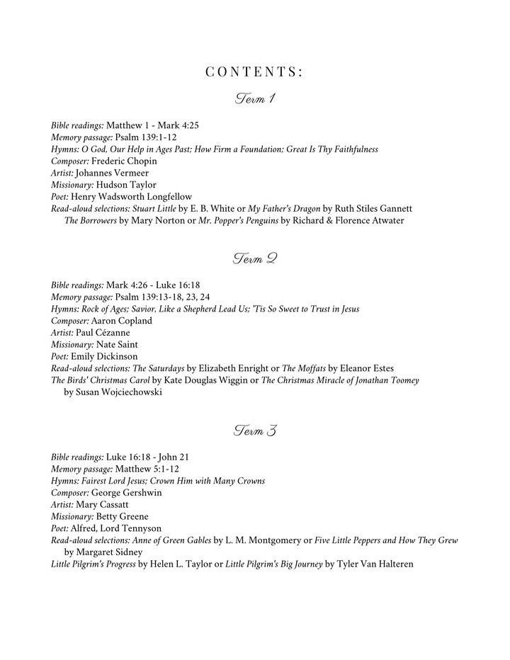 Morning Time, Vol. 3