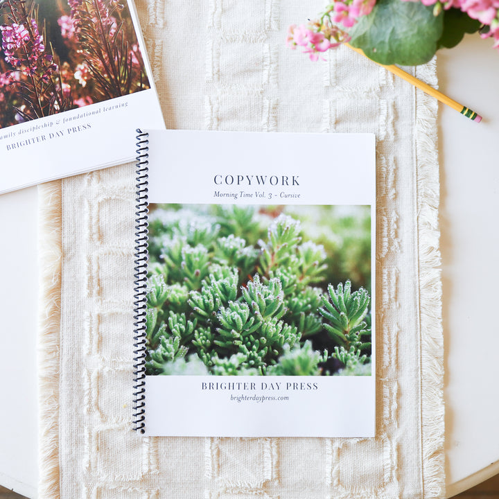 Copywork Book for Morning Time Vol. 3 - Cursive