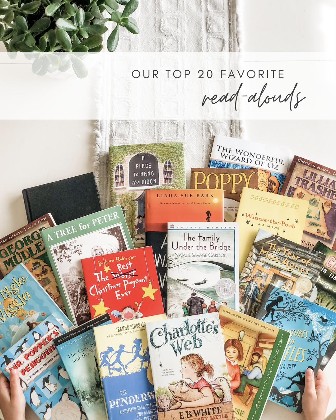 Our Top 20 Favorite Read-Alouds (so far)
