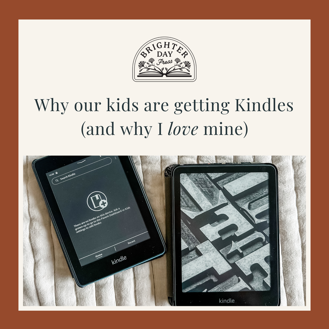 Why We’re Getting Our Kids Kindles (and Why I Love Mine!)