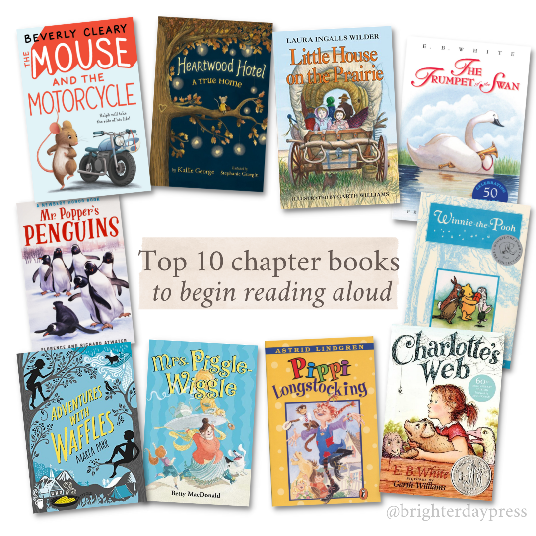 Top 10 Chapter Books to Begin Reading Aloud