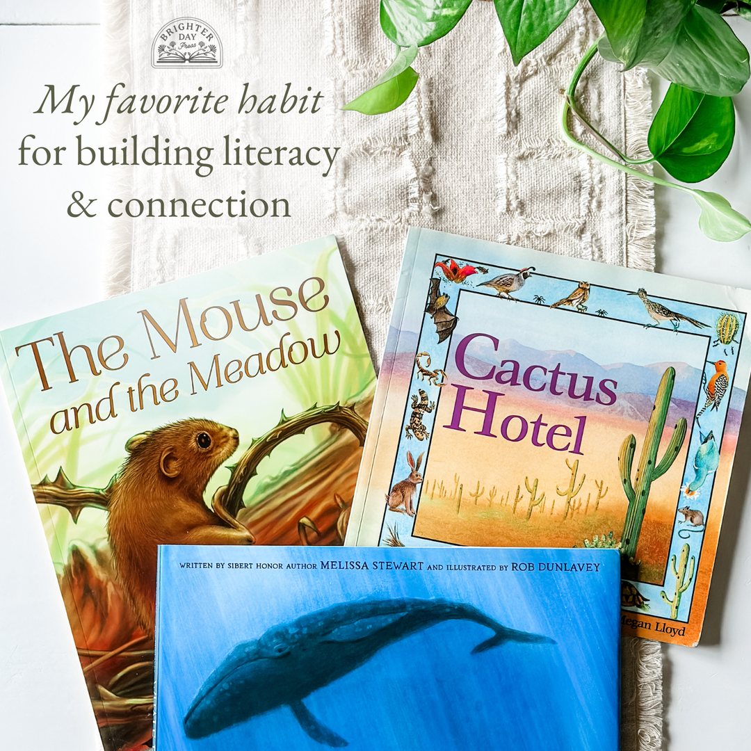 Three Picture Books a Day: My Favorite Habit for Building Literacy & Connection
