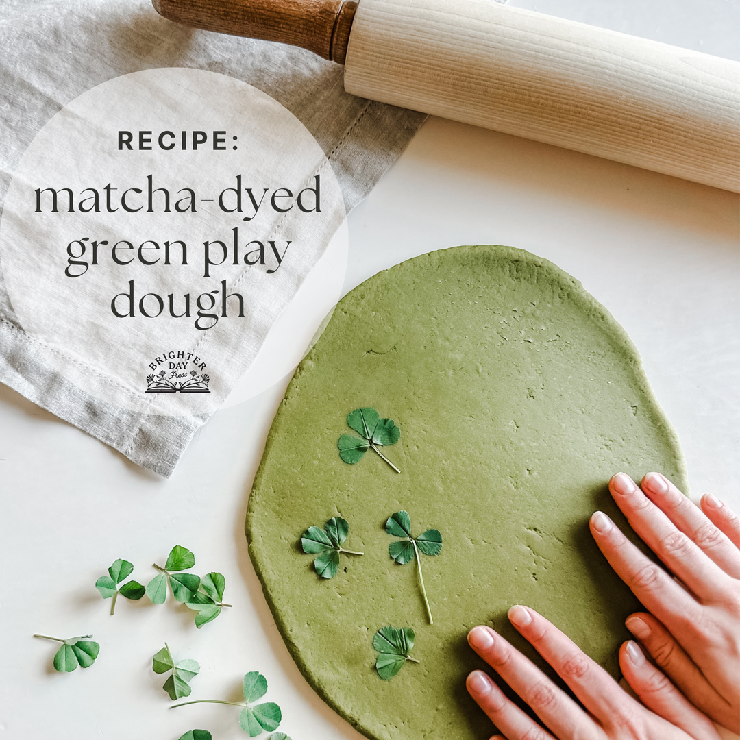 Recipe: Matcha-dyed Green Playdough
