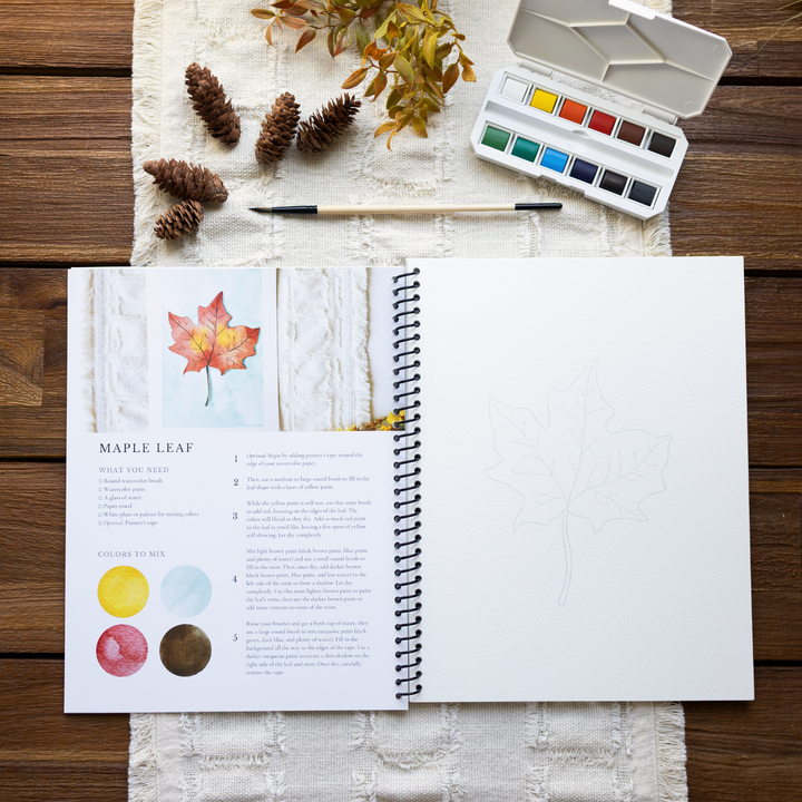 Watercolor Workbook: Autumn