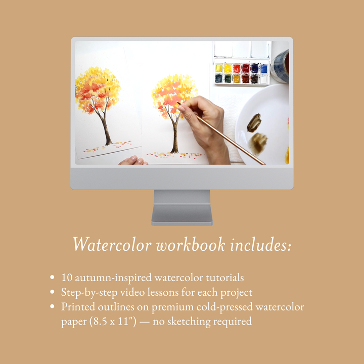 Watercolor Workbook: Autumn