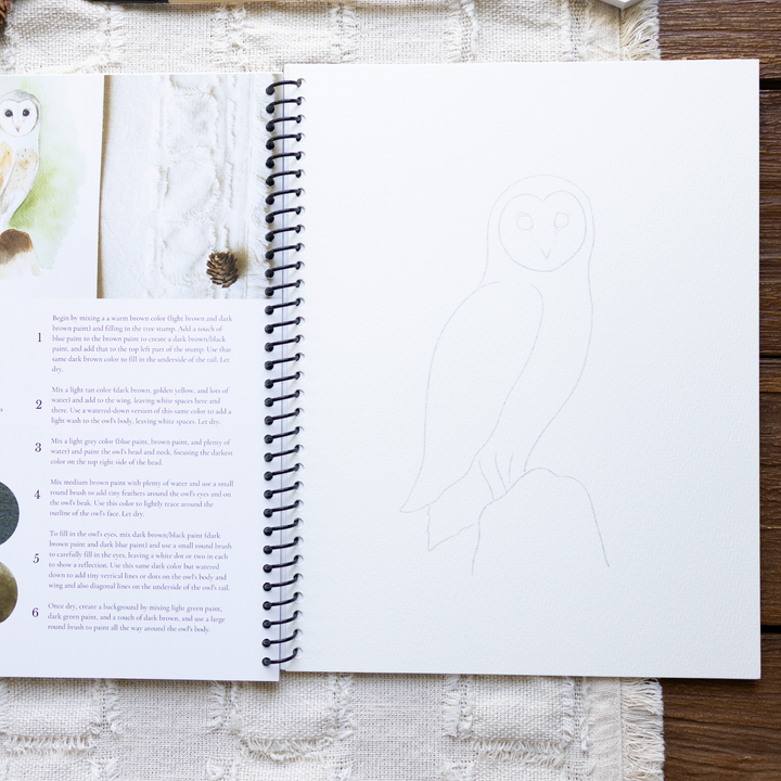 Watercolor Workbook: Autumn