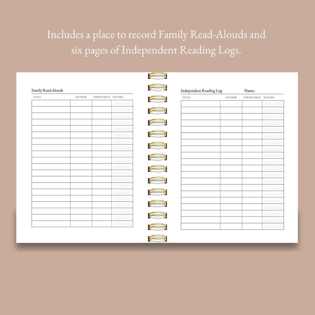 PREORDER 2025-2026 Homeschool Planner