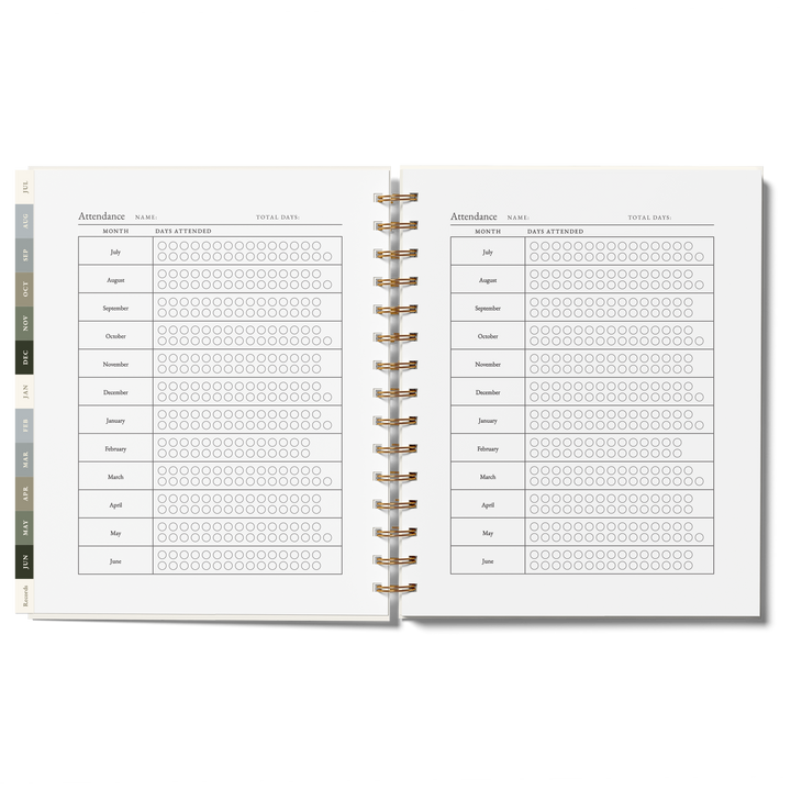 Pre-Order 2026-2027 Homeschool Planner