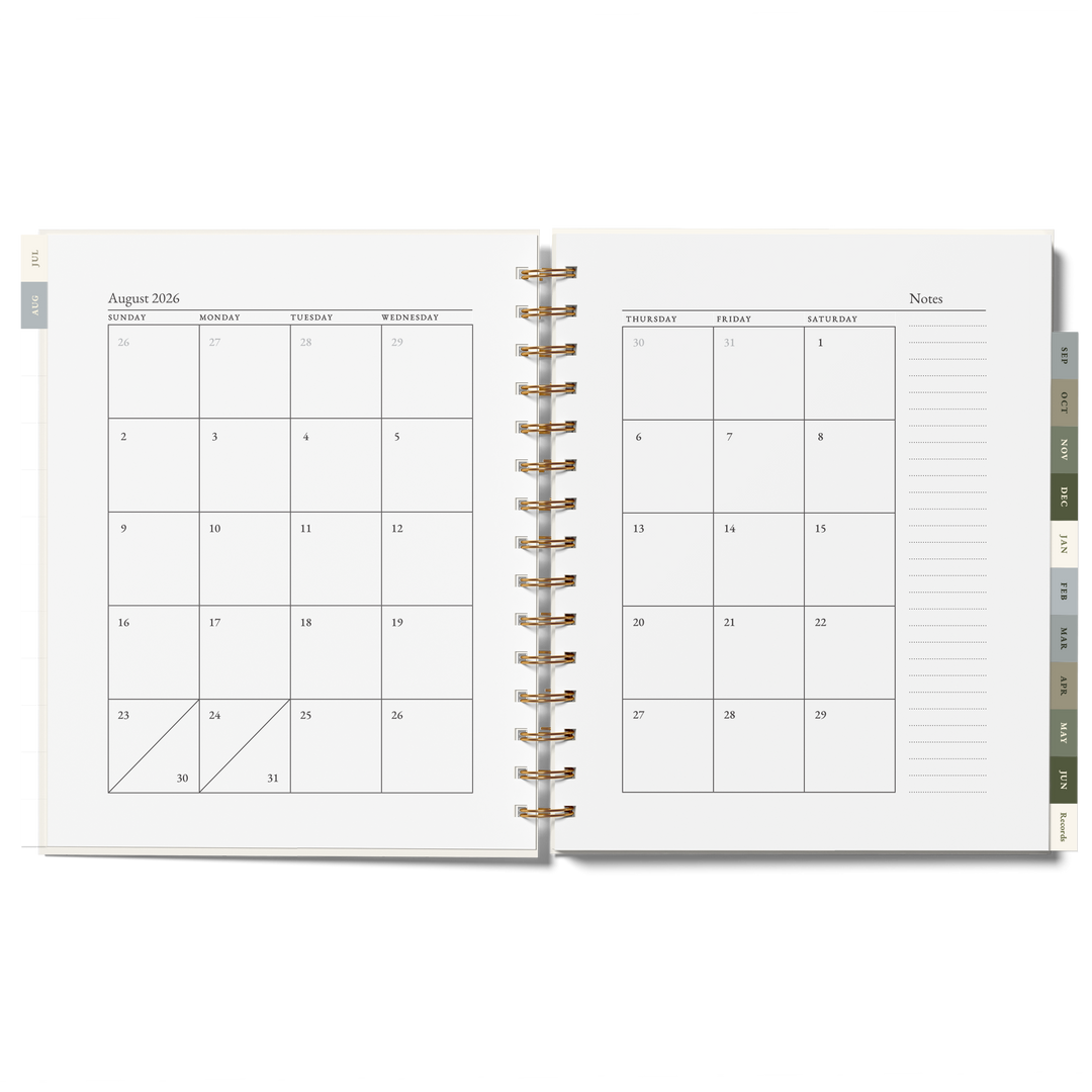 Pre-Order 2026-2027 Homeschool Planner