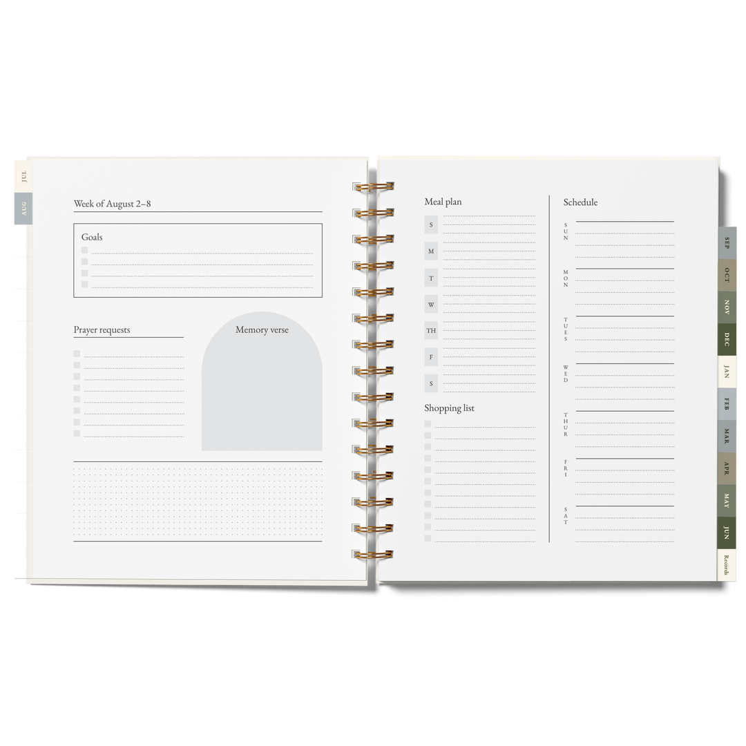 Pre-Order 2026-2027 Homeschool Planner