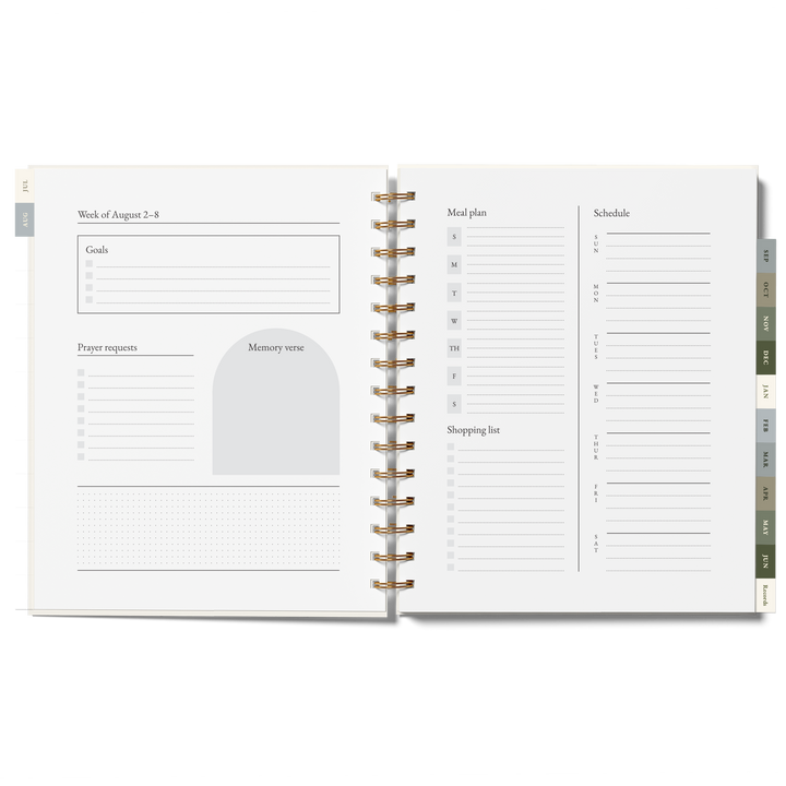 Pre-Order 2026-2027 Homeschool Planner