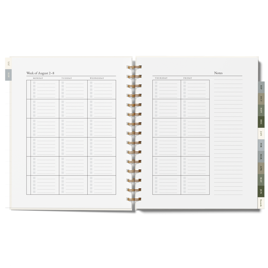 Pre-Order 2026-2027 Homeschool Planner