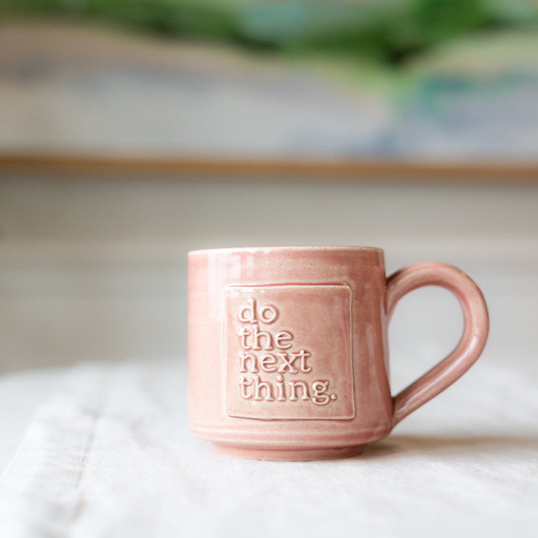 "Do the Next Thing" mug