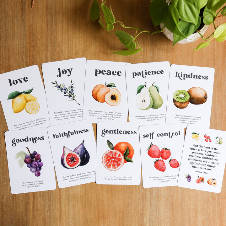 The Fruit of the Spirit Devotional Cards