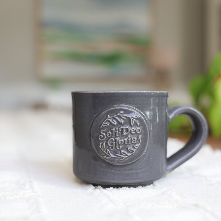 Soli Deo Gloria mug