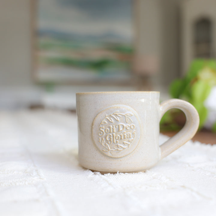 Soli Deo Gloria mug