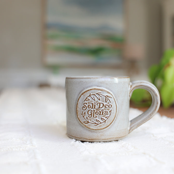 Soli Deo Gloria mug