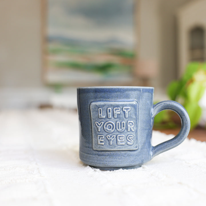 Lift Your Eyes mug