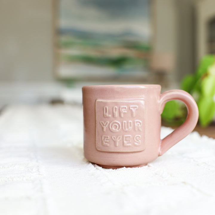 Lift Your Eyes mug