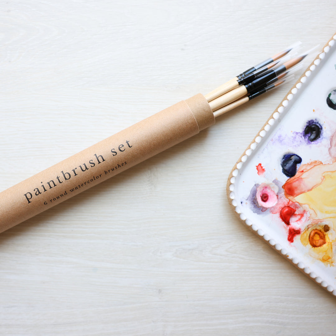 Watercolor Paintbrush Set