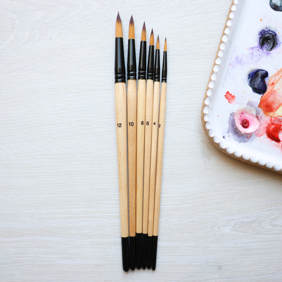 Watercolor Paintbrush Set