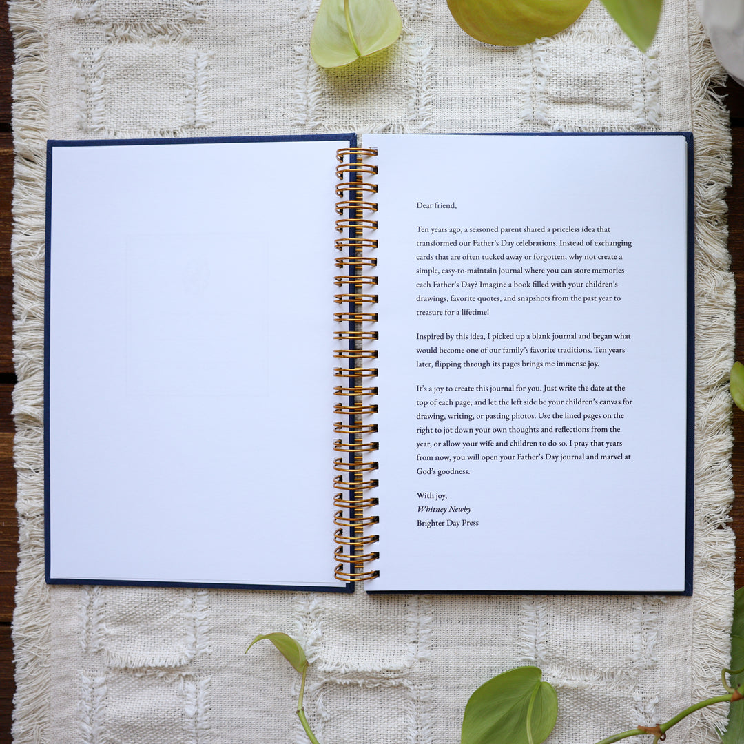 Father’s Day Memory Journal