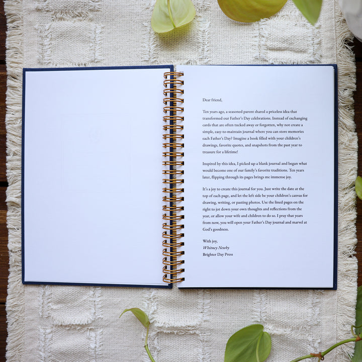 Father’s Day Memory Journal