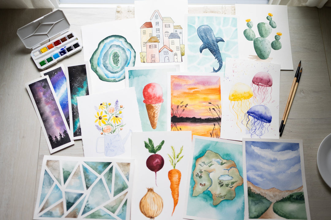 Intro To Watercolor Bundle Plus