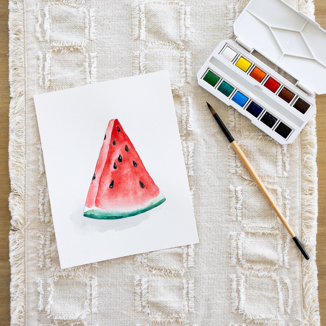 Watercolor Class: Coastal Summer