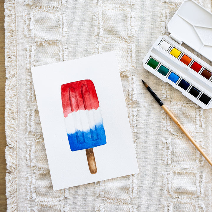 Watercolor Class: Coastal Summer