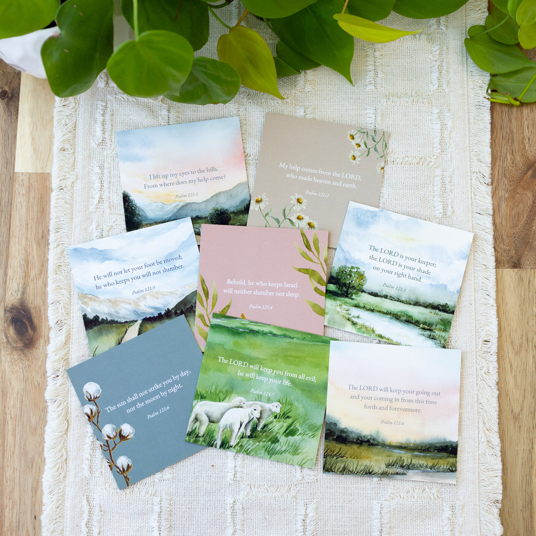 Psalm 121 Memory Cards