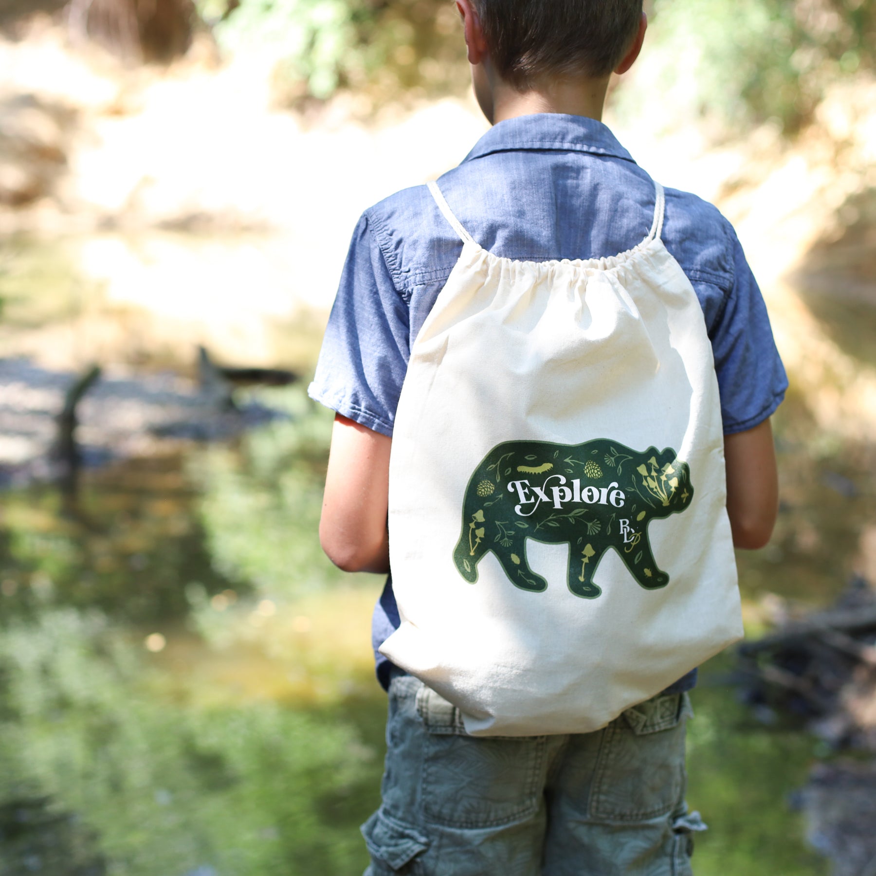 Explore Drawstring Nature Backpacks – Brighter Day Press