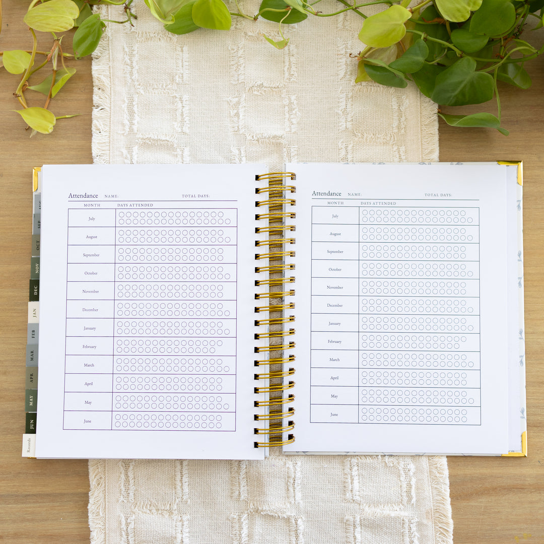 PRE-ORDER 2026-2027 Homeschool Planner