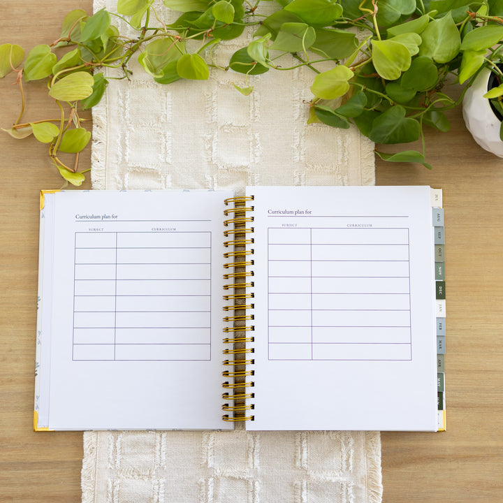 PRE-ORDER 2026-2027 Homeschool Planner