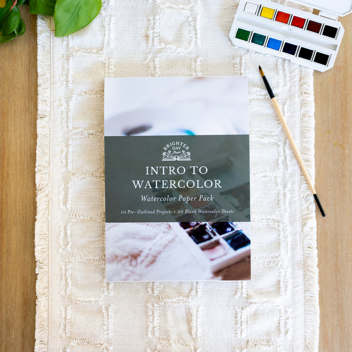 Intro to Watercolor: Watercolor Paper Pack