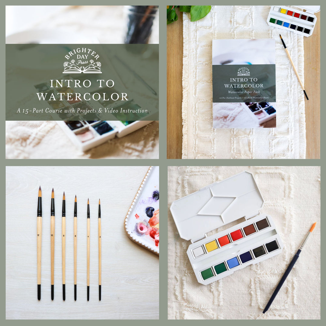Intro To Watercolor Bundle Plus