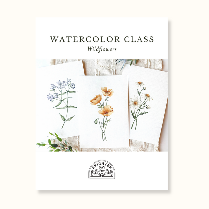 Watercolor Class: Wildflowers