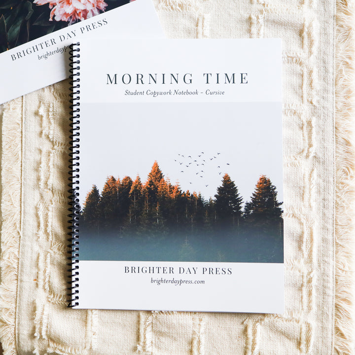 Copywork Book for Morning Time Vol. 1 - Cursive
