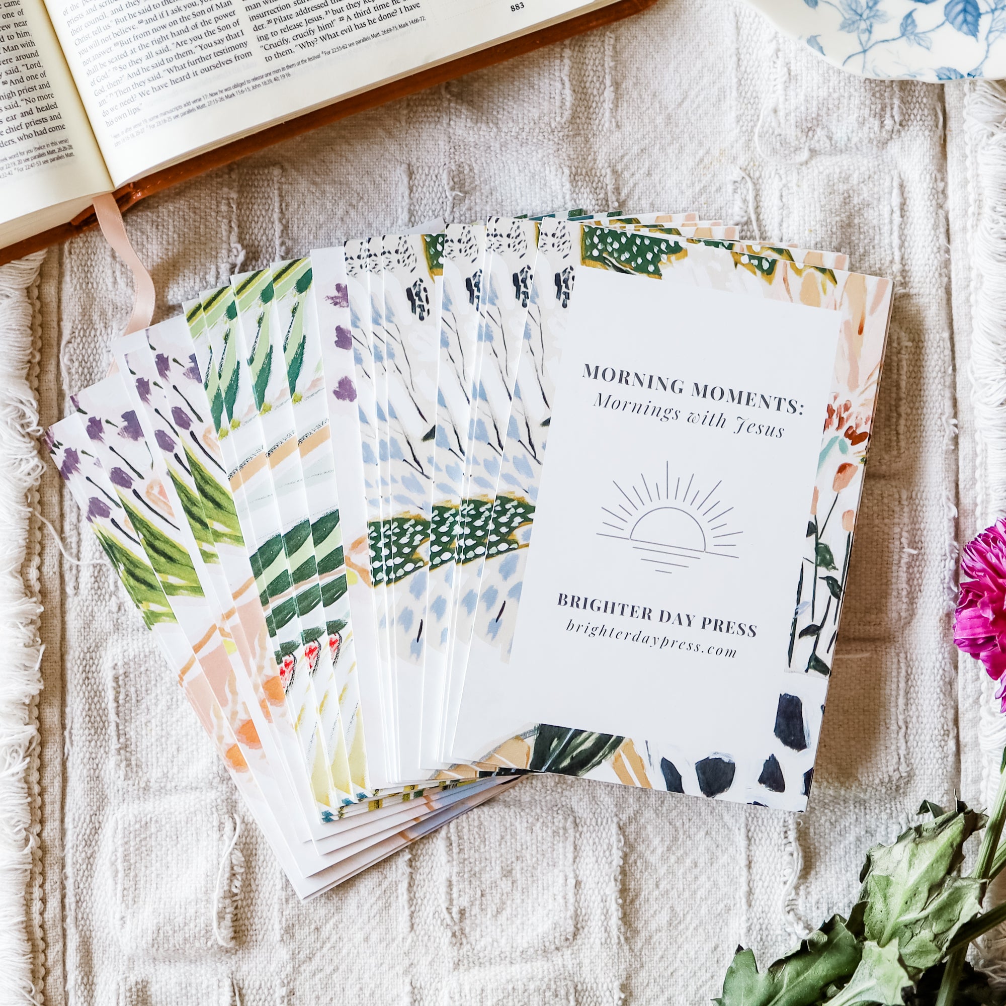 The Life of Jesus Cards - Morning Moments for Families – Brighter
